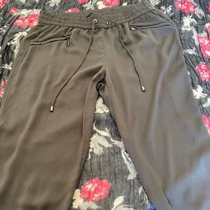 Elastic waist dress pants
